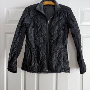 Women's Black Lululemon Quilted Jacket
